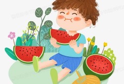 吃瓜男娃头像,吃瓜男娃头像背后的趣味故事